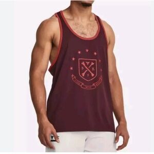 NWOT Under Armour Project Rock Tank Top Men's Blood Sweat Respect Tank Size: L